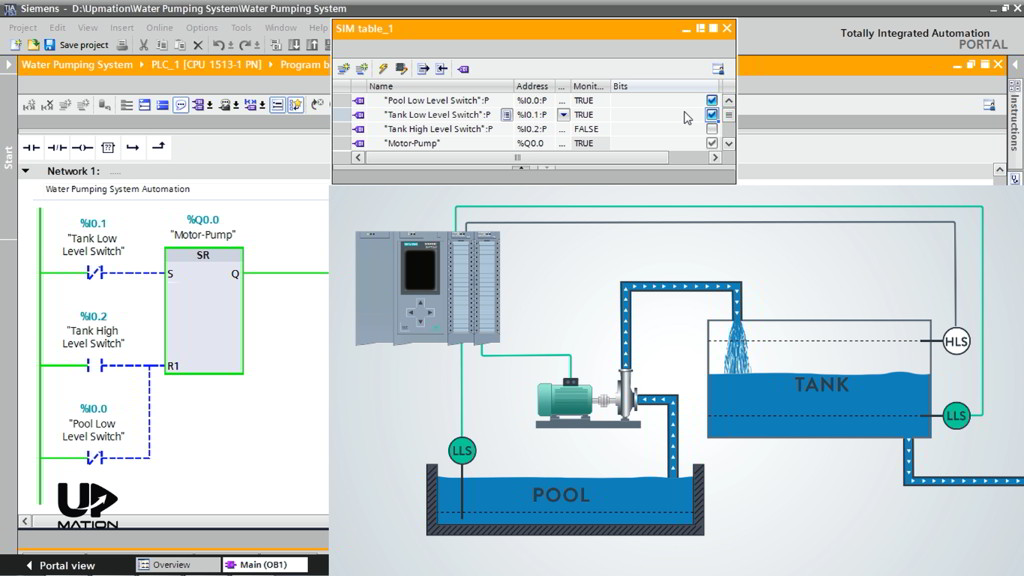 PLC Programming Course (P3): How to Simulate the PLC Program