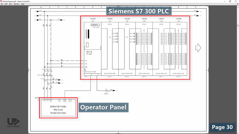 Siemens S7 300 PLC Wiring Diagram